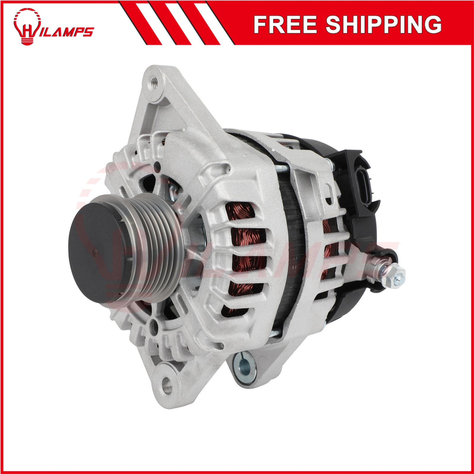 Fits Hyundai Elantra Kona Sonata Tucson Veloster Kia Forte 21153 130A Alternator