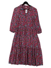 Hush A-Line Maxi Dress UK10 in Multi