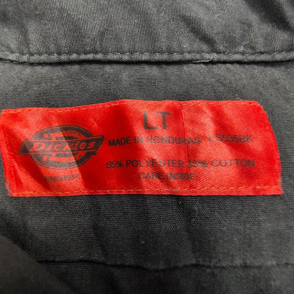 Chemise Dickies noire manches courtes taille L #88e - Photo 3/4