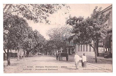 SENEGAL - DAKAR - BOULEVARD NATIONAL - 1911 - Fortier Nr. 2139