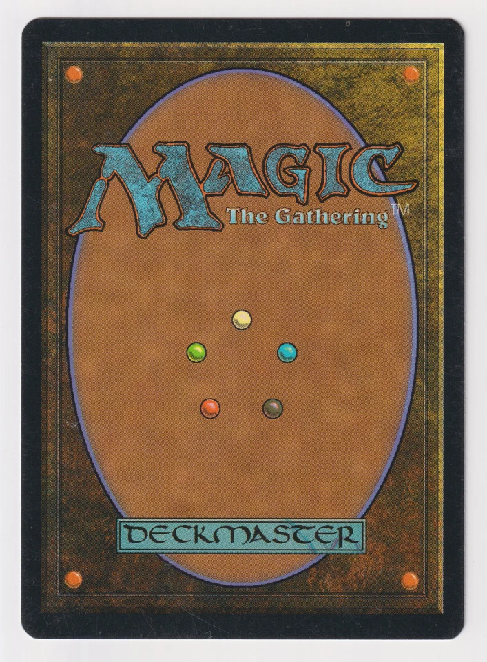 Signed Uktabi Efreet MP Weatherlight Artist Alan Rabinowitz 1997 WOTC MTG Magic! - Image 2 of 2
