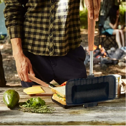 Double-Sided Sandwich Pan Non-Stick Foldable Grill