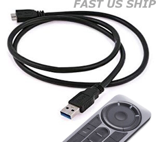 6ft Charging Cable for Wacom Cintiq Pro 24 Touch ExpressKey Remote