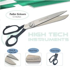 12" Stainless Tailor Scissors Sewing Dressmaking Upholstery Fabric Shears NEW