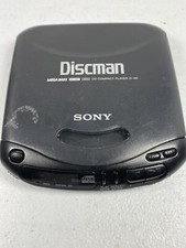    Sony Discman D141 Portable Compact Disc Player CDs   For Parts or Repair