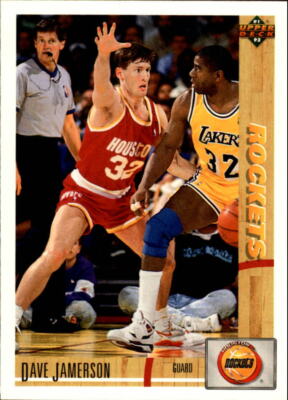 1991-92 Upper Deck #296 Dave Jamerson - NM