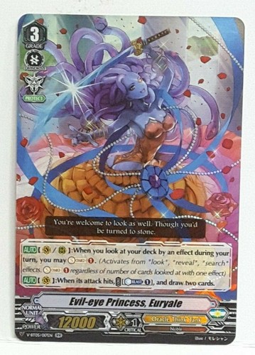Bushiroad Cardfight Vanguard Evil Eye Princess Euryale V Bt05 017en Rr Ebay
