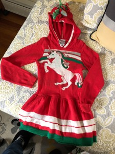 unicorn sweater dress