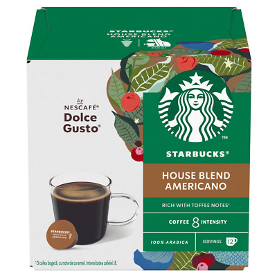 STARBUCKS HOUSE BLEND AMERICANO Dolce Gusto Compatible Coffee