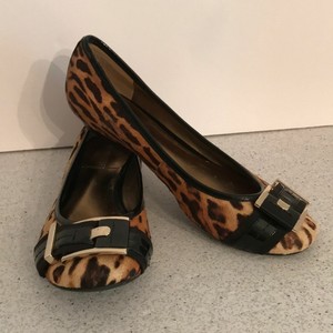 nine west animal print flats