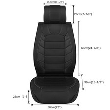 Fundas De Asiento Universales Para Volvo - Delanteras Y Traseras, Material Tipo Nappa, Ajuste Completo