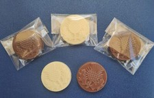 BELGIAN CHOCOLATE SCOTTISH WEDDING THISTLE FAVOURS/PARTY BAG FILLERS/PRESENT