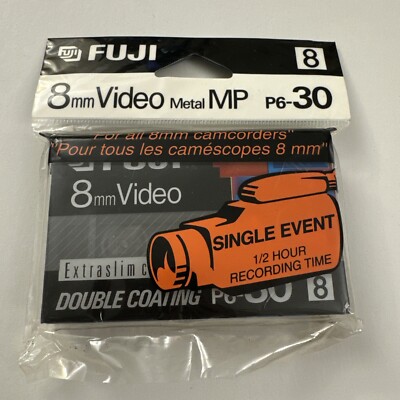 Fuji Metal MP P6-30 8mm Video Double Coating 30 min New C39