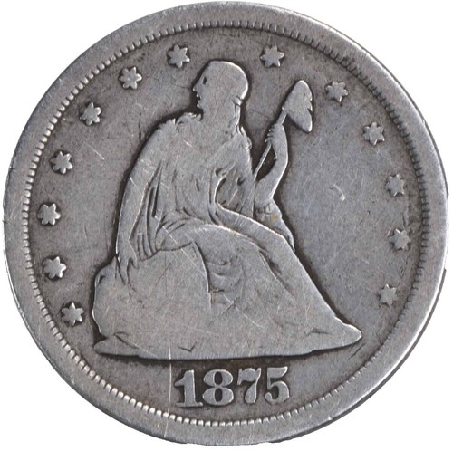 1899 China Qing GUANGXU twenty cents Silver Coin 大清光緒二十五年