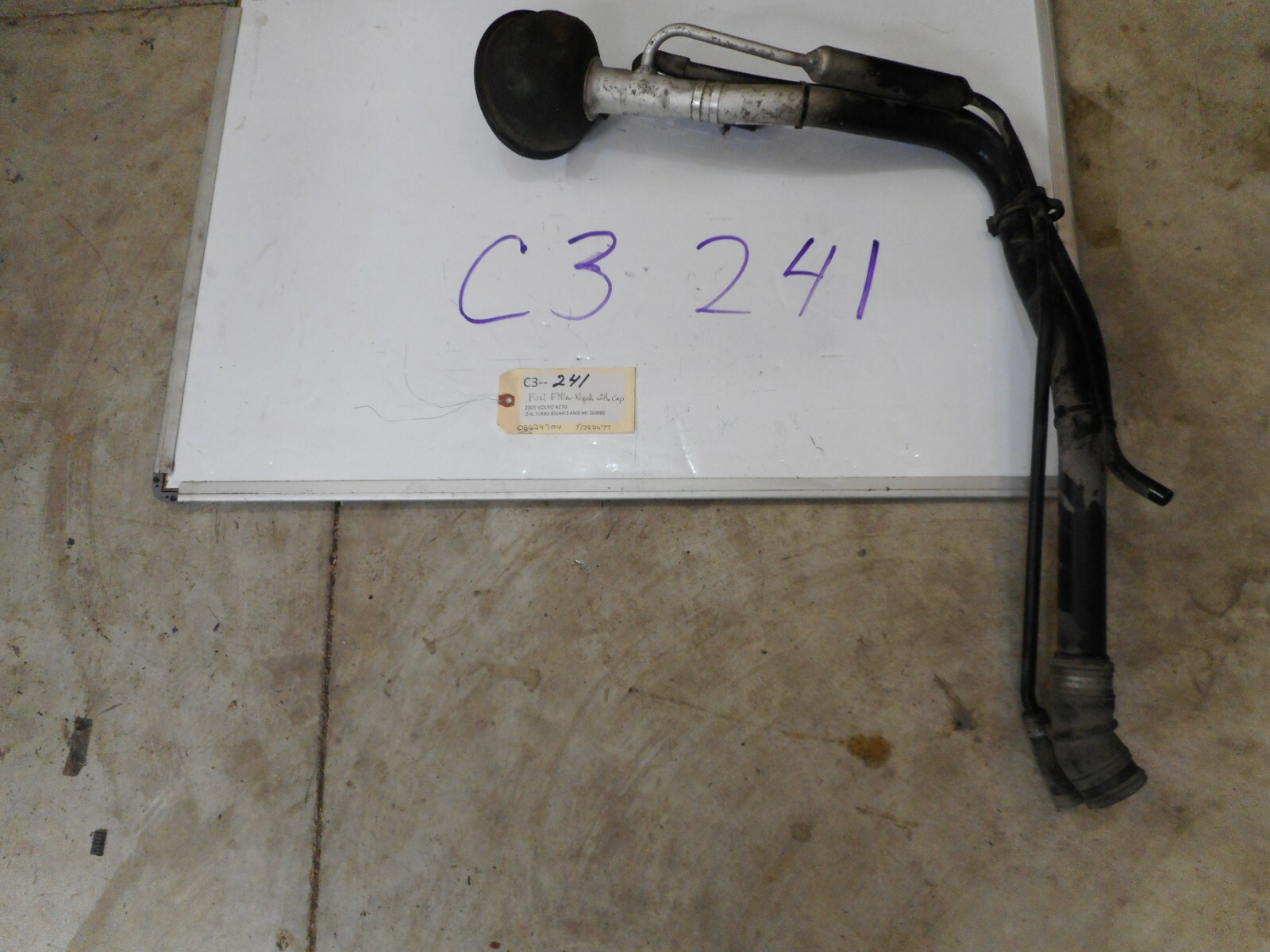 2001 VOLVO XC70 AWD TURBO 2.4L FUEL FILLER NECK W/ CAP 08624704 | eBay
