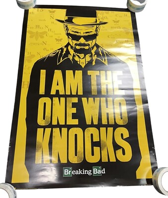 Sony Pictures Breaking Bad I Am The One Who Knocks 24 x36  Walter White Poster