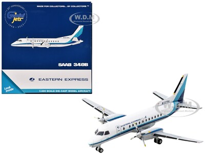 SAAB 340B AIRCRAFT ''EASTERN EXPRESS'' 1/400 DIECAST MODEL BY GEMINIJETS GJ1251
