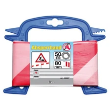 50m x 80mm signage tape - code bgs80807 KRAFTMANN workshop