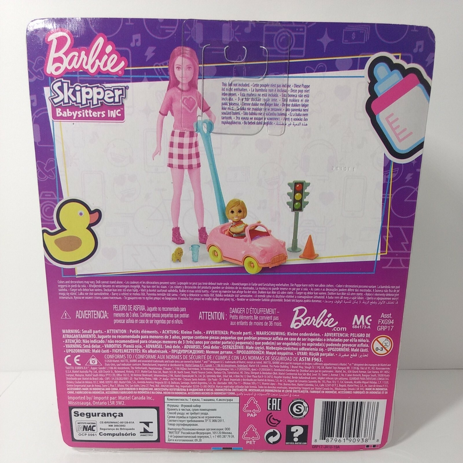 Mattel Barbie Skipper Babysitters Inc Toddler Doll Toy Car Playset For Sale Online Ebay
