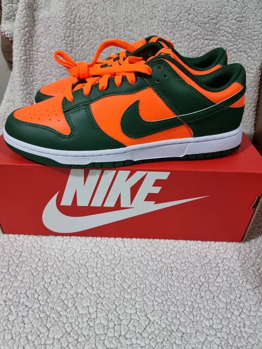 Nike Dunk Low Miami Hurricanes