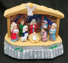 Maisto ANIMATED MUSICAL LIL NATIVITY Plastic Christmas Figure model 61030 Kmart