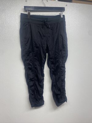 The North Face 267218 Women's Aphrodite Motion Capri Pants Black Size M #6a3a