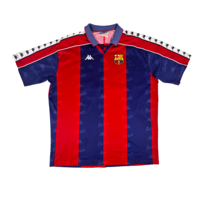 Barcelona FC 1992/95 Kappa Home Football Shirt XL Vintage Soccer