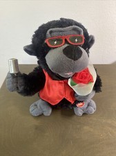 Tekky Dream Lovers Gorilla Sings I Broke A 1000 Hearts Electronic Plush TESTED