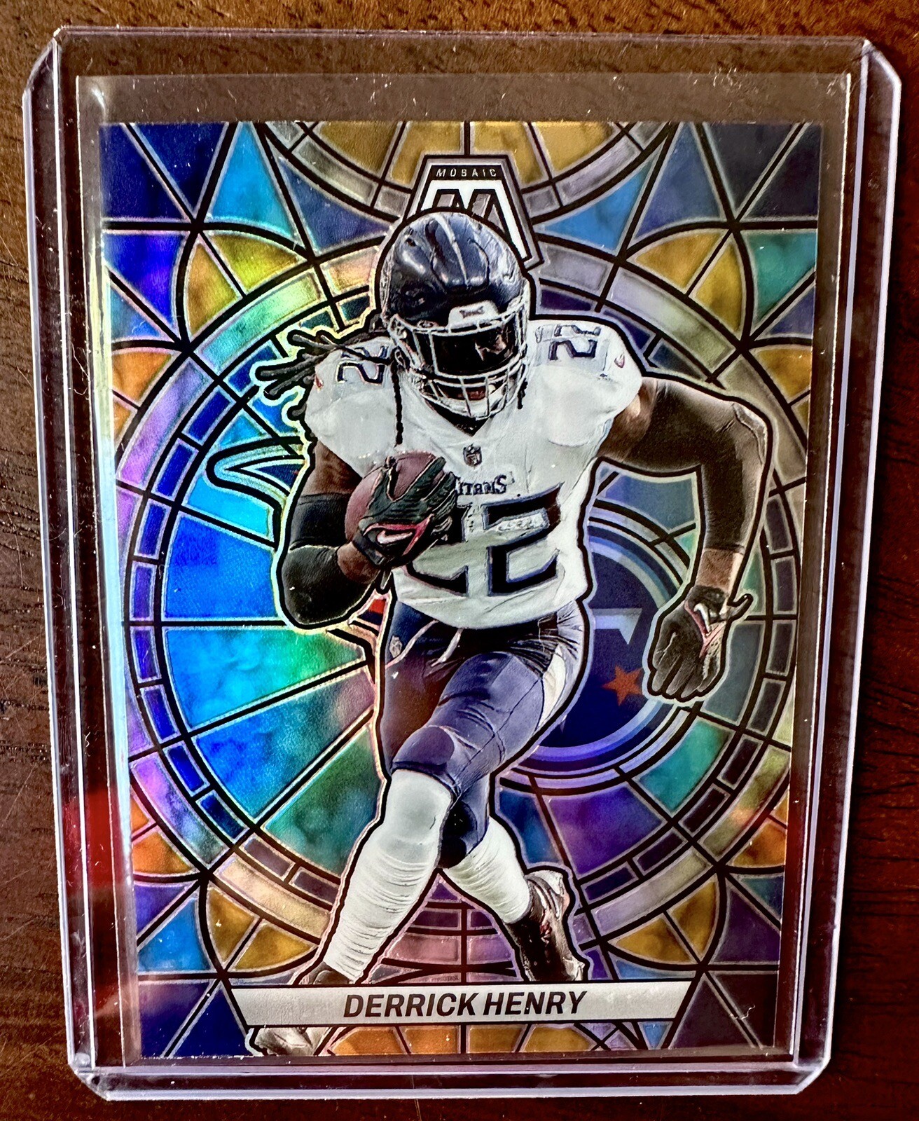 2023 Mosaic DERRICK HENRY Stained Glass SG-11 Prizm Panini Case Hit SSP Titans