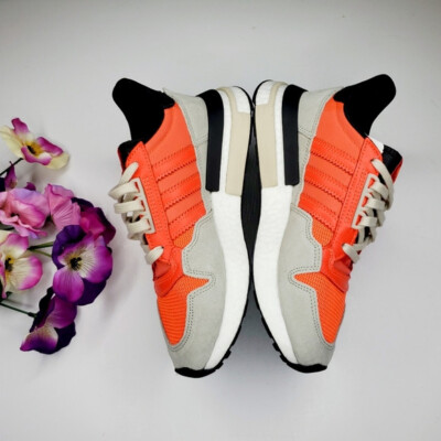 げんまい Adidas Originals ZX 500 RM Boost Lifestyle Sneaker Solar
