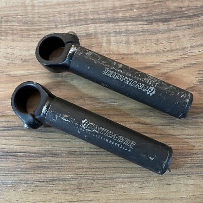 Bontrager Race Lite Bar Ends Short Straight Magnesium Black