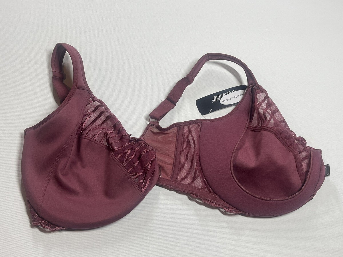 Paramour by Felina Angie Minimizer Underwire Bra Front Closure