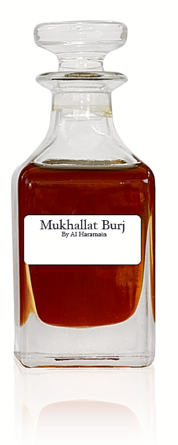 Mukhallath Burj 50ml  oil - saffron, amber, oudh, geranium  by Al Haramain