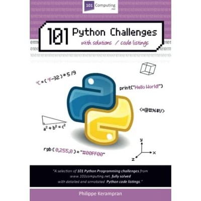 101 Python-Herausforderungen mit Lösungen / Codeauflistungen - Taschenbuch / Softback NEU