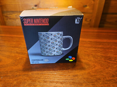 SUPER NINTENDO SNES - OFFIZIELLER CONTROLLER TEETASSE TASSE VERPACKT
