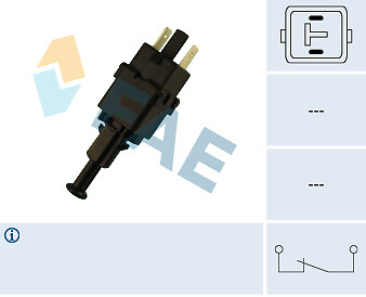 FAE 24500 Brake Light Switch for Daewoo Opel Vauxhall