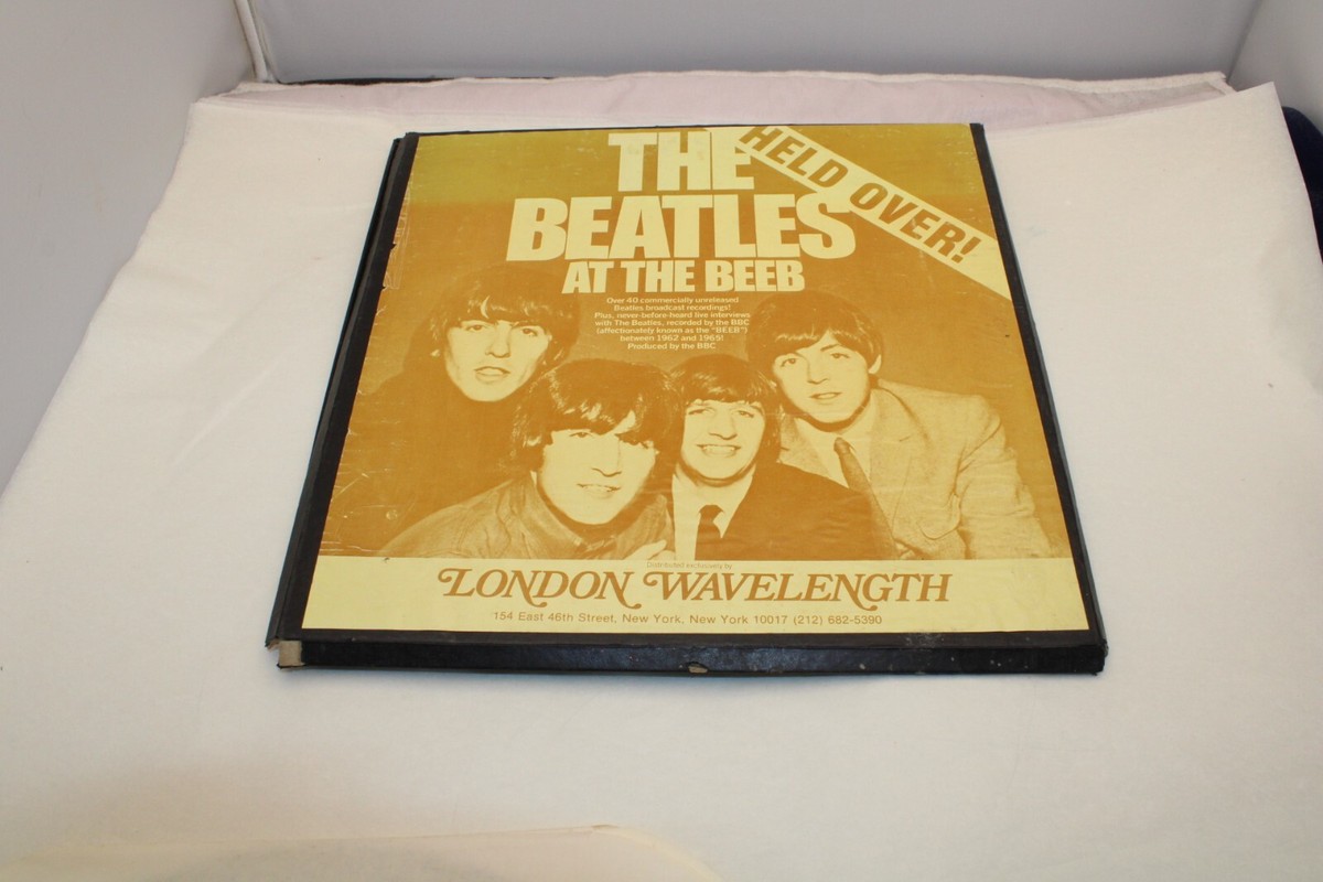 RARE - BEATLES: At The Beeb - Held Over LONDON WAVELENGTH 3-LP set