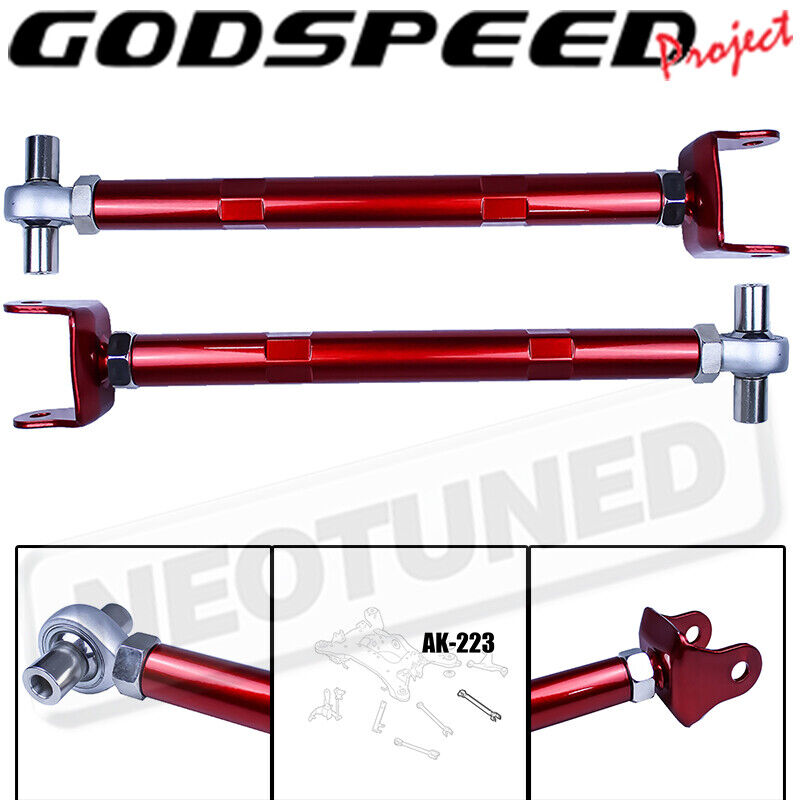 Godspeed Adjustable Rear Toe Arm Kit Suspension For Infiniti Q70 / Q70L 2014-19