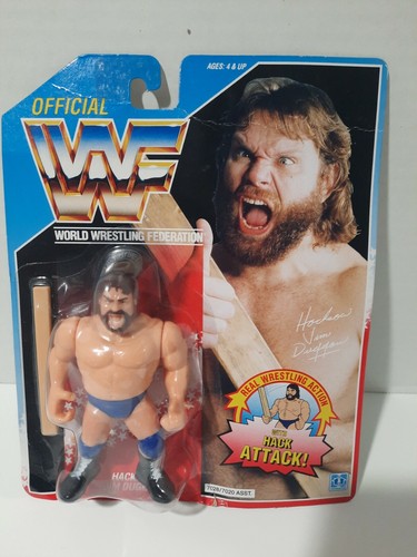Wwf Hasbro US Card Hacksaw Jim Duggan New Sealed M...