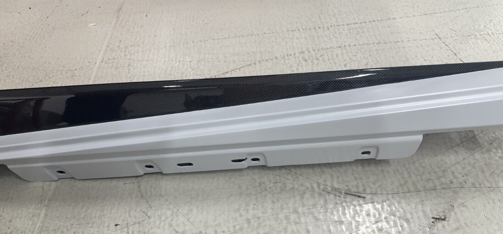 OEM Ferrari 488 GTB / Spider Carbon Fiber Rocker Panel LH side PN 86936410