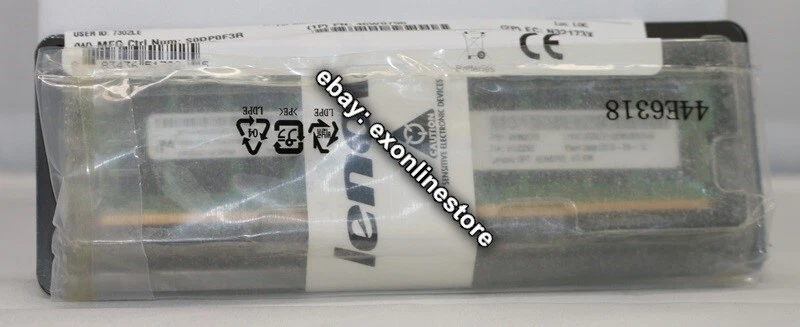 46W0796 - 16GB TruDDR4 Memory (2Rx4, 1.2V) PC4-17000 CL15 2133MHz LP 46W0798 - Image 2 of 2