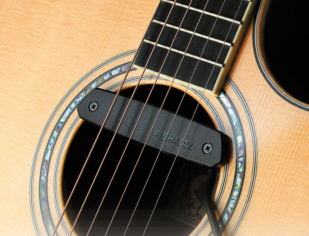 Fishman Neo-D Magnetic Soundhole Acoustic Pickup Humbucker for