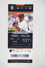 MIGUEL CABRERA CAREER HR #353 Detroit Tigers vs Phillies 7/27/2013 Full Ticket