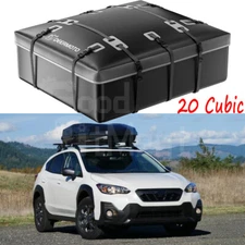 20 Cubic Roof Top Cargo Bag Rack Carrier Travel Bag For Subaru Crosstrek 2016-up