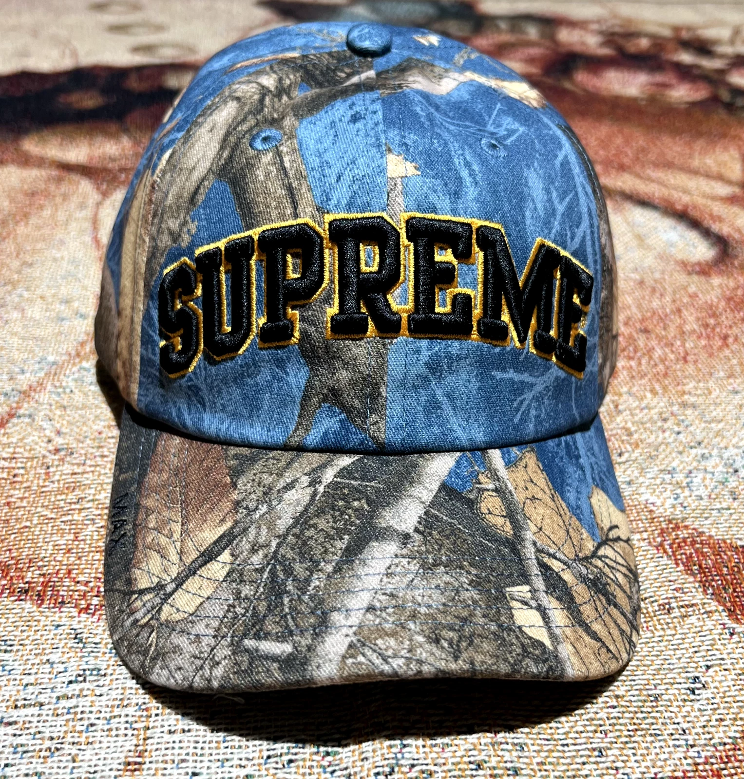 Chapeau Supreme Difference 6 panneaux FW24 ardoise neuf