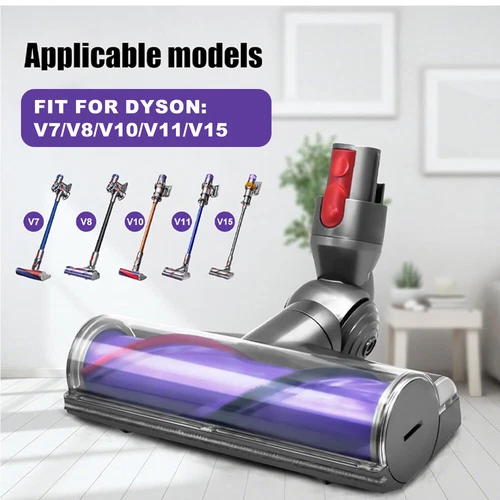 Direct Drive Motorhead Cleaner Head for Dyson V7 V8 V10 V11 V15 Vacuum Cleaner - Picture 3 of 12