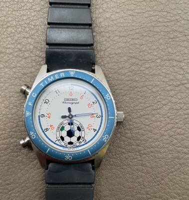 VTG SEIKO F.C.TIMER 8m32-6010 motionless Men's Pre-owned