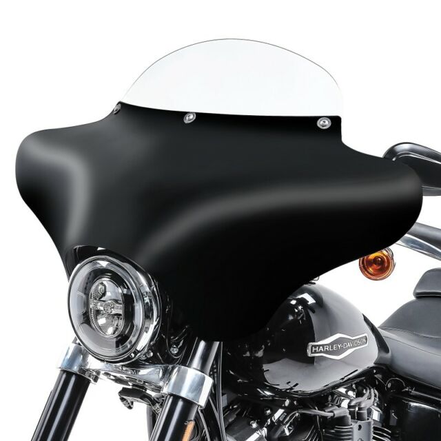 Pare Brise CW1 pour Harley Heritage Softail Classic 114// Special fum/é Noir