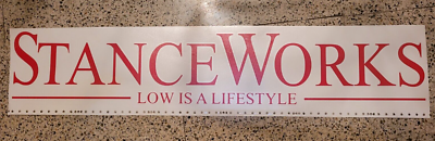 Stanceworks Sticker Stanceworks Stickers News For This Weekend And Love From Japan…