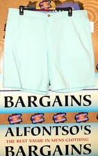 IZOD Sportflex Waist Breeze Oxford Flat Front Shorts $18.99 CLEARANCE SALE